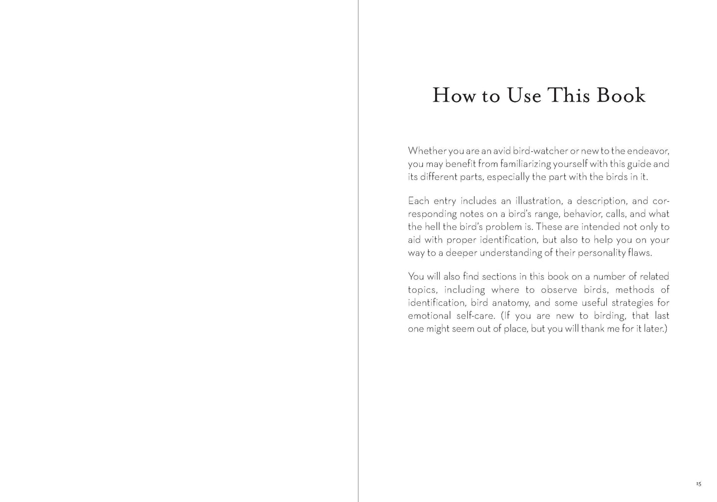 Dumb Birds Field Guide to the Worst Birds Ever