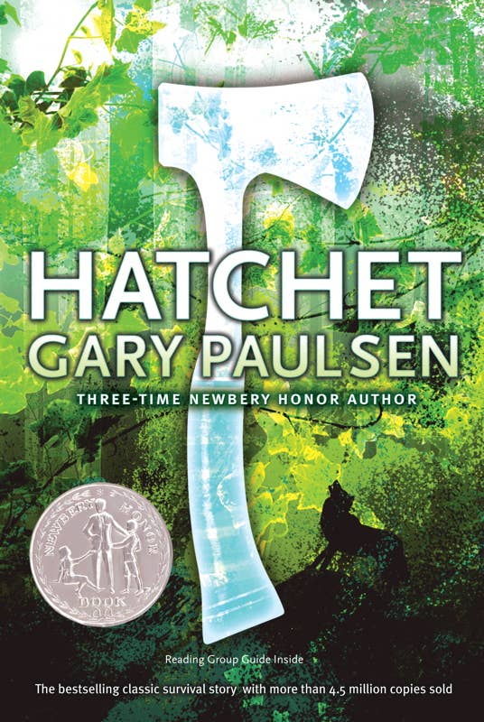 Hatchet by Gary Paulsen: Paperback; 192 pages / English- NEW CC