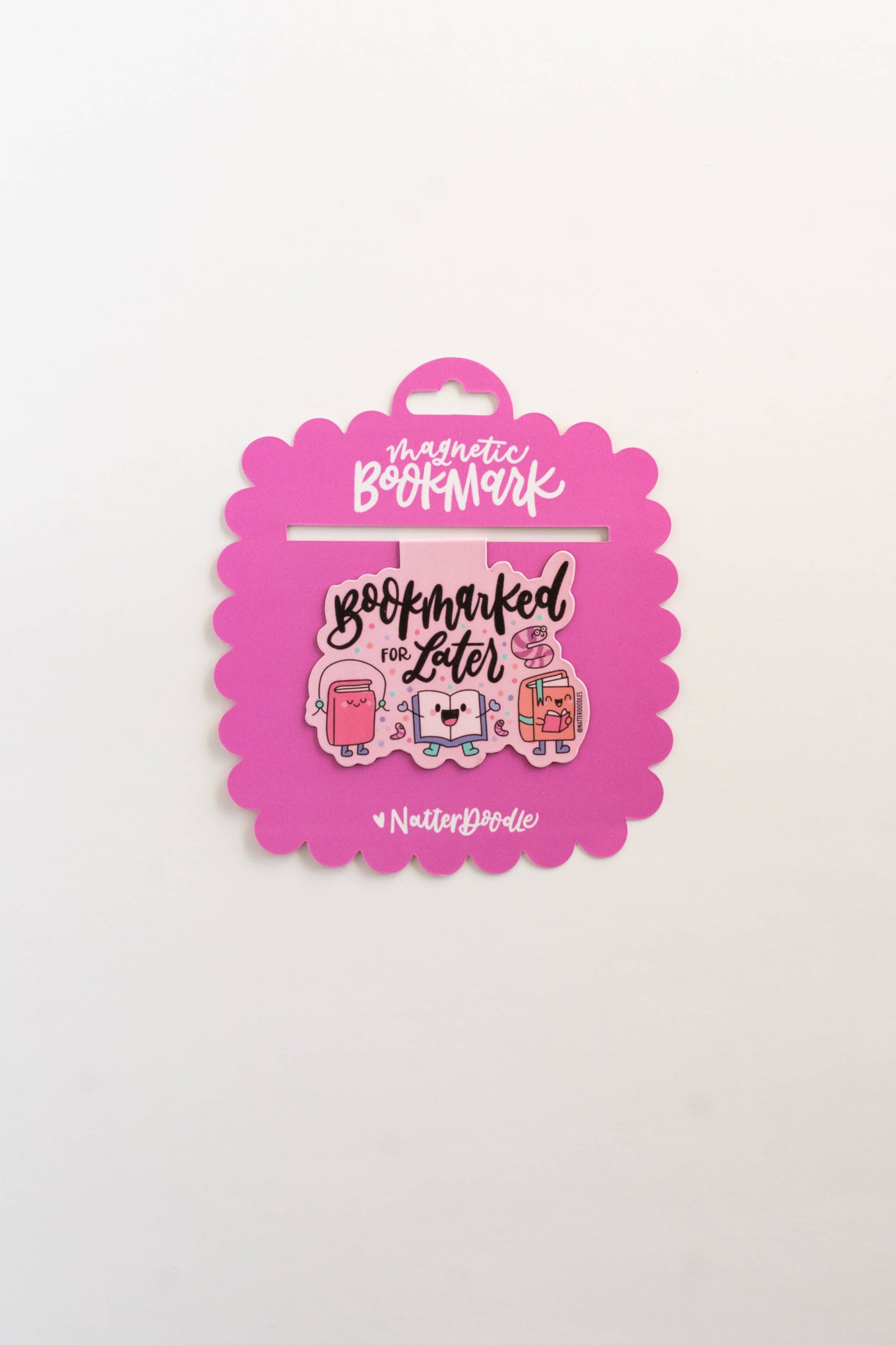Bookmarked for Later Magnetic Bookmark – Funny Reader Gift