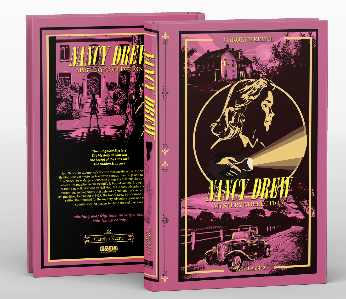 Nancy Drew Mystery Collection Books 1-4 (Deluxe Edition) COL