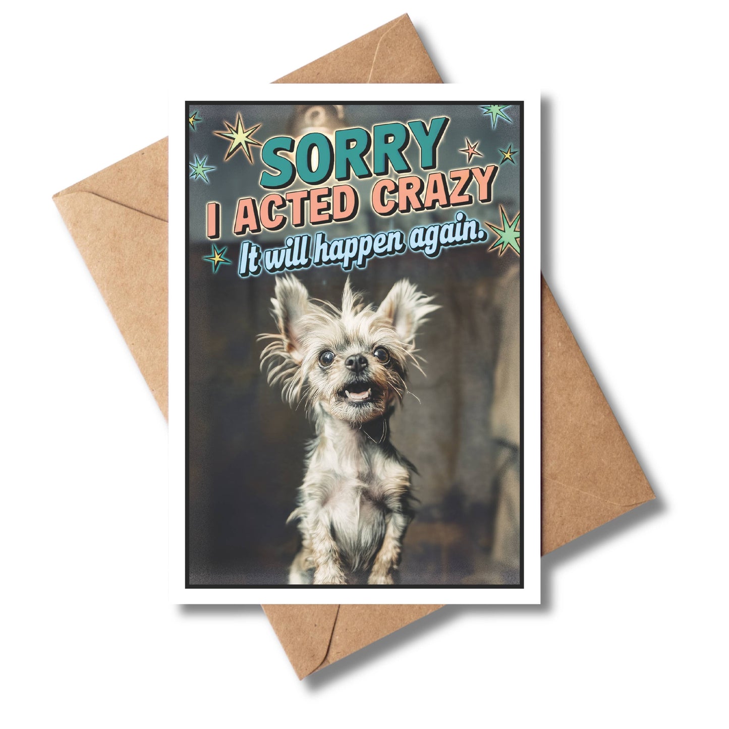 Funny Cards for Apologies, Pet Lover Him Her (Dog Im Sorry): Yes