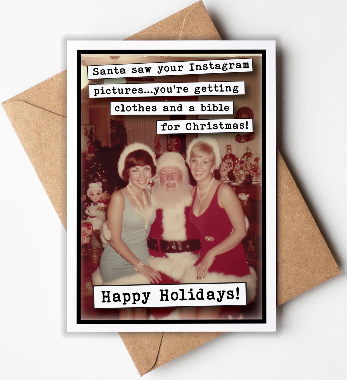 Christmas 2025 Cards | Funny Christmas Cards & Gifts | USA : Yes