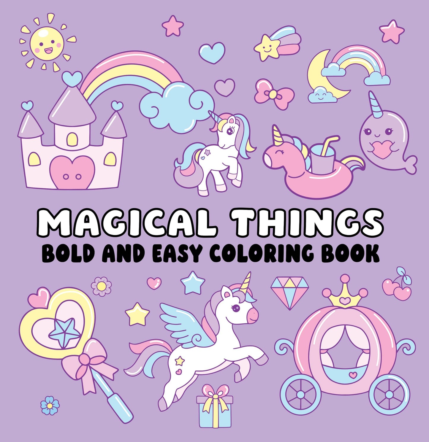 Magical Things Bold and Easy Coloring Book (Paperback)
