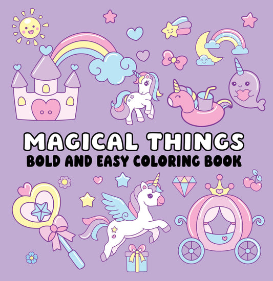 Magical Things Bold and Easy Coloring Book (Paperback)