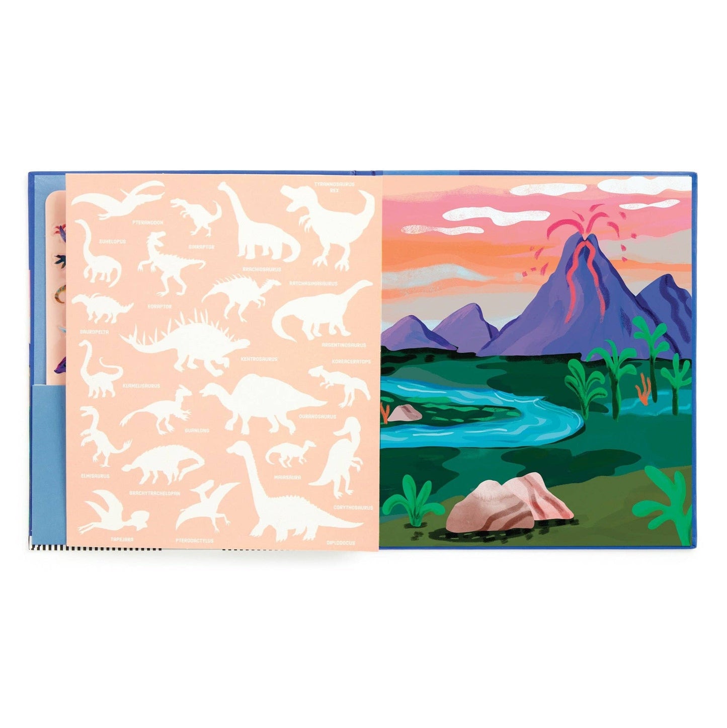 Dinosaur Park Sticker Play Reusable Activity Set