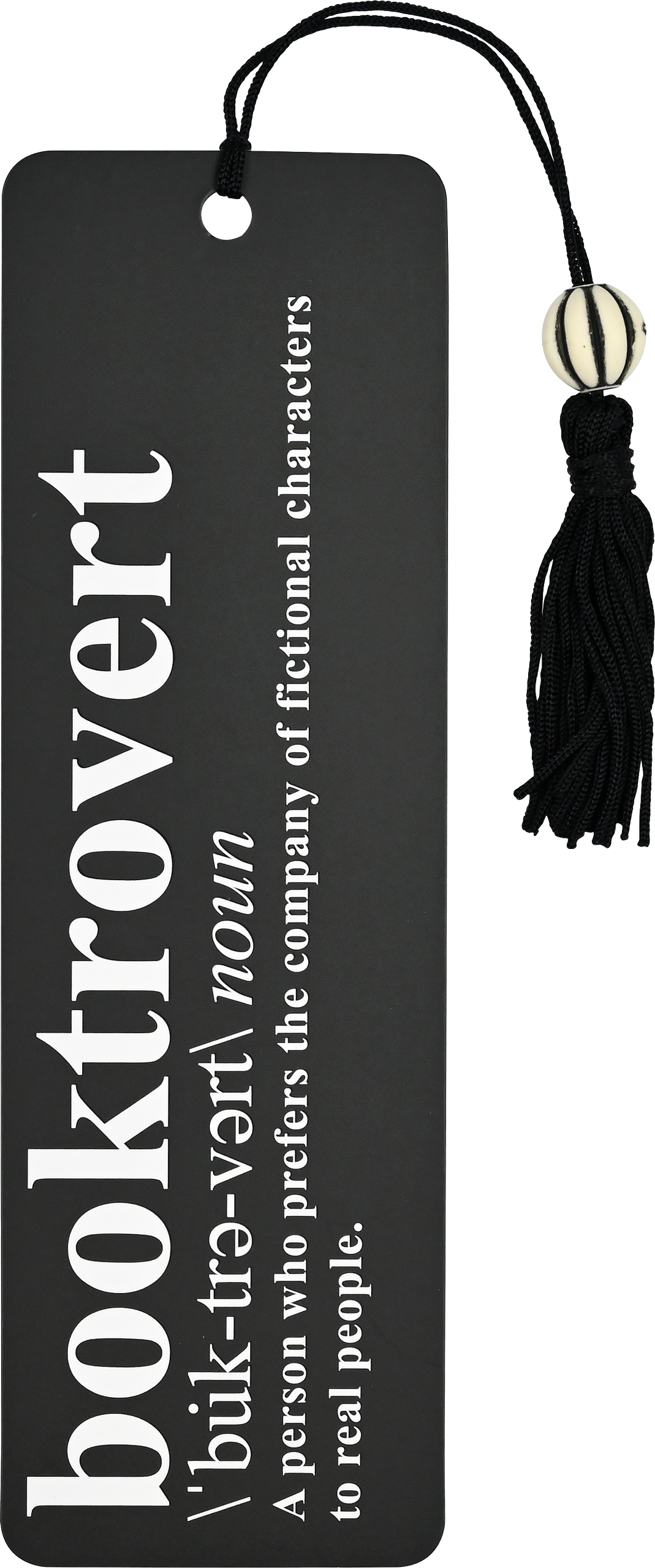 Booktrovert Beaded Bookmark