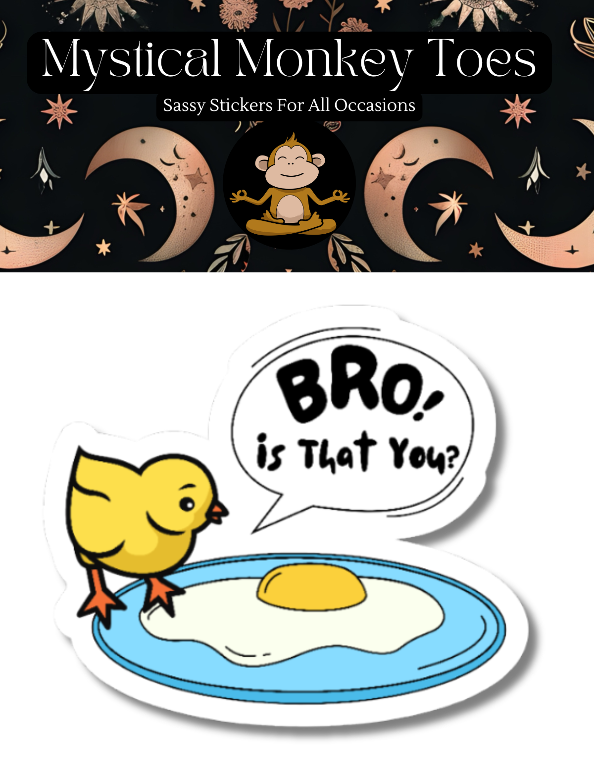 Funny Is That You Vinyl Sticker