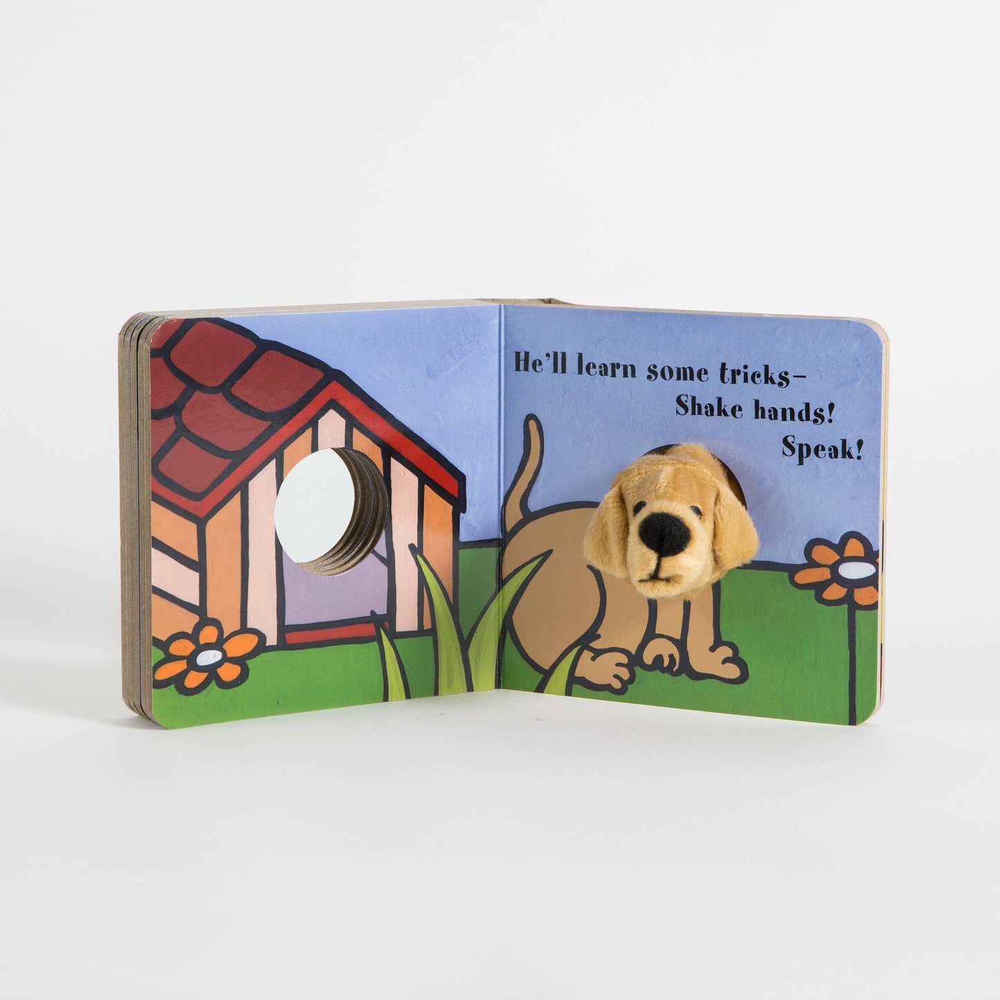 Little Puppy: Finger Puppet Book