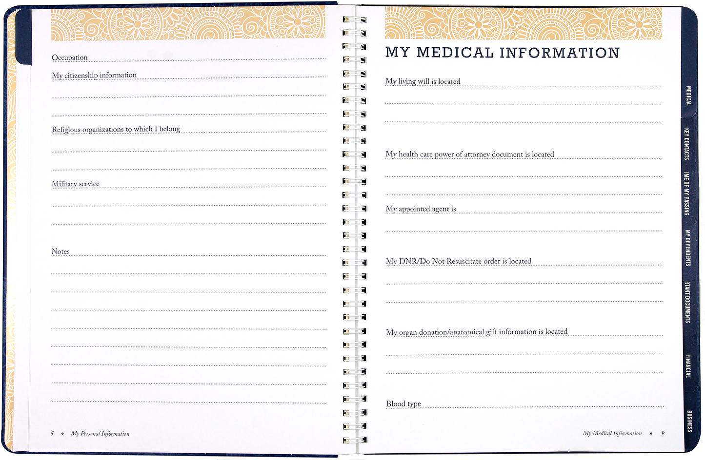 I'm Dead, Now What? Organizer