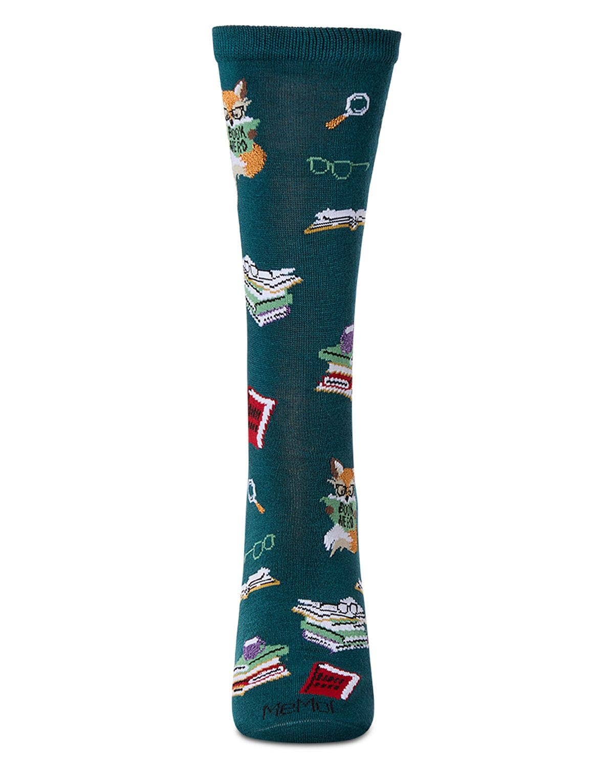 Book Nerd Bamboo Crew: Dark Spruce / 9-11