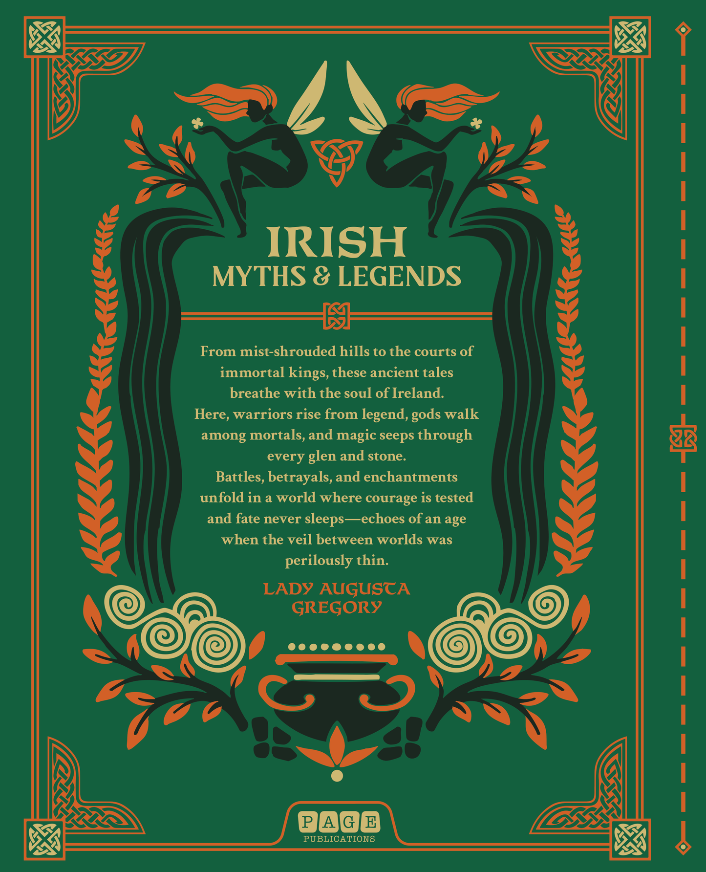 Irish Myths and Legends: Deluxe Hardcover with Sprayed Edges